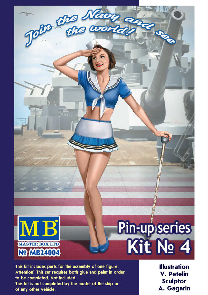 Master Box Ltd 1/24 Pin Up Series Kit No 4 (MB24004) — New — image 4 of 5