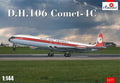 Amodel 1/144 De Havilland D.H.106 Comet 4C Dan-Air London (1477) — New — Aircraft, Civil Aviation