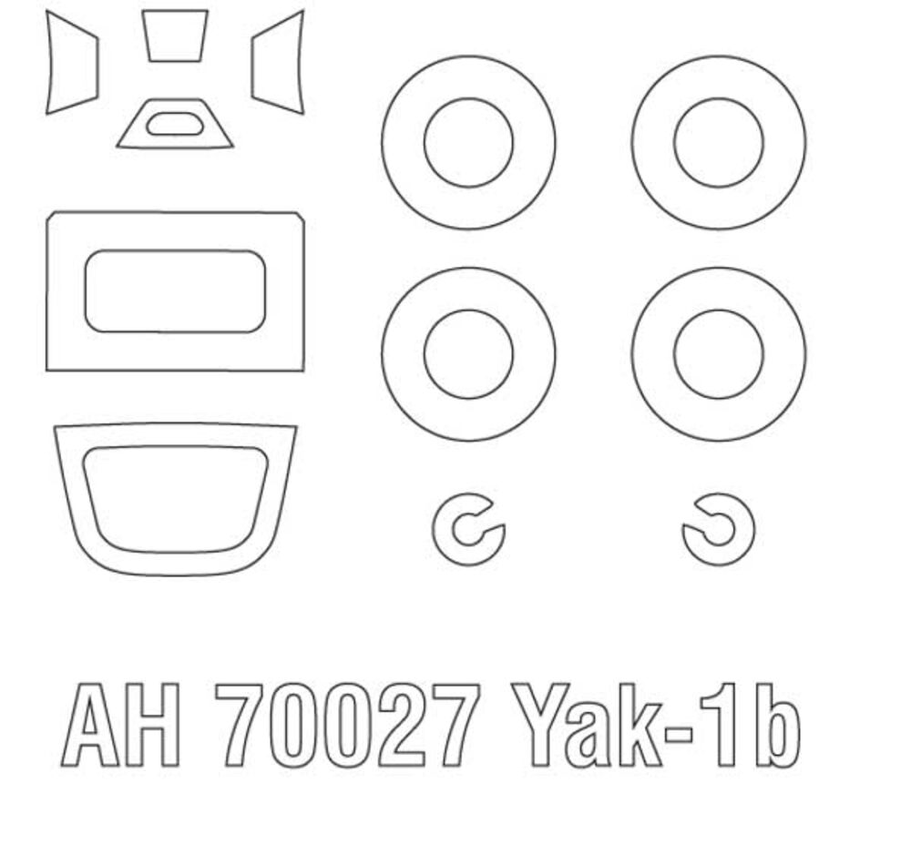 Arma Hobby 1/72 Yakovlev Yak-1b (70088) — New — image 17 of 22