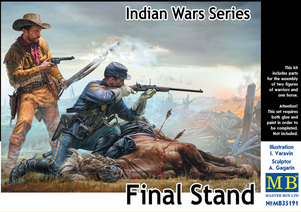 Master Box Ltd 1/35 "Final Stand" Indian Wars Series (MB35191) — New — image 3 of 4