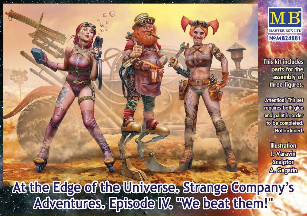 Master Box 1/24 Episode IV. “We beat them!” Strange Company (MB24081) — New — image 4 of 5