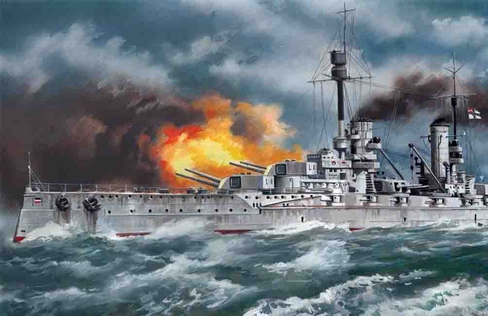 ICM 1/350 WWI German Battleship Kronprinz (S.003) — New — Military, Ships