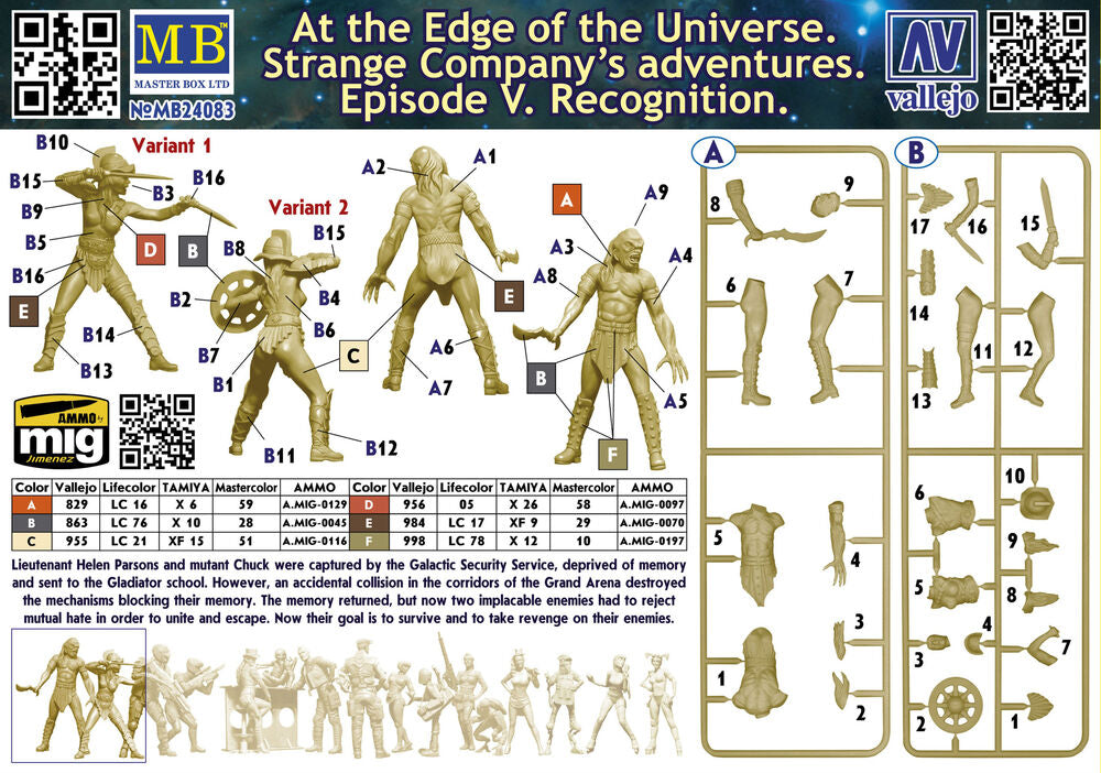 Master Box Ltd 1/24 Edge of The Universe. Ep V. Recognition. (MB24083) — New — image 8 of 8
