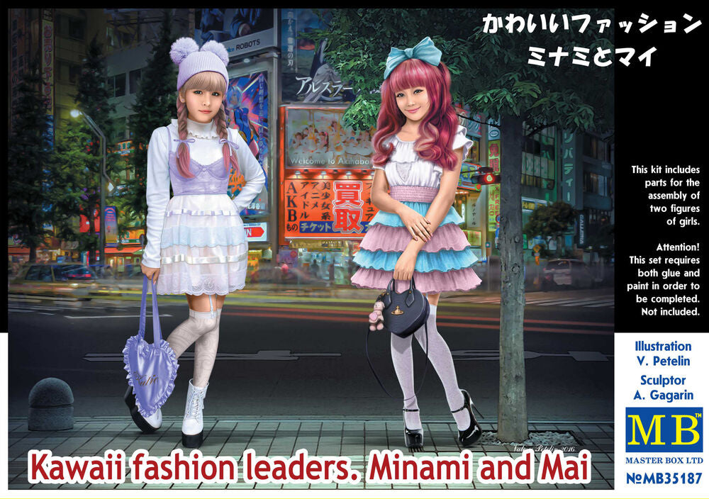 Master Box Ltd 1/35 Kawaii fashion leaders. Minami and Mai (MB35187) — New — image 8 of 9