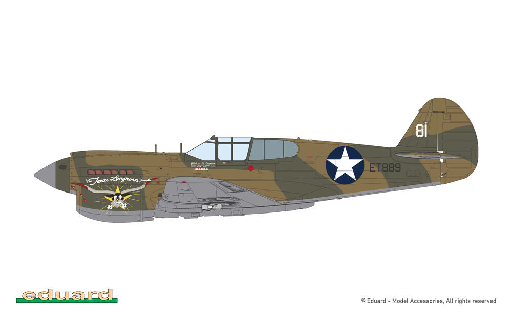 Eduard 1/48 Curtiss P-40E Warhawk Weekend Edition (84207) — New — image 15 of 16