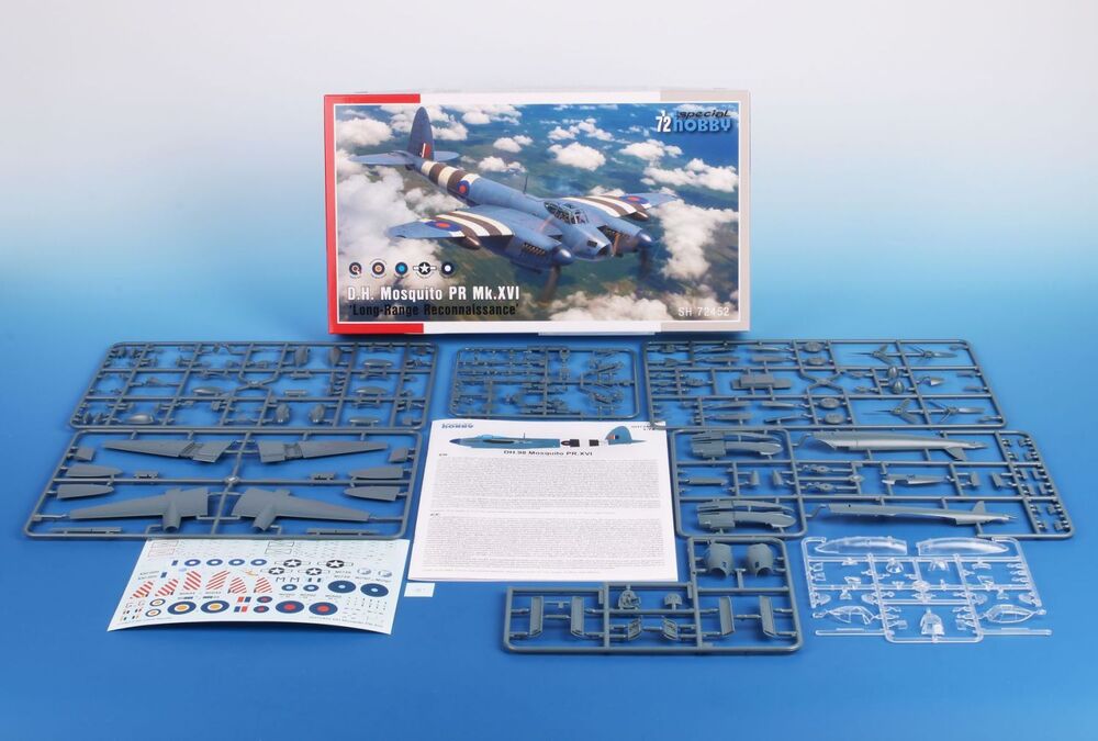 Special Hobby 1/72 D.H. Mosquito PR Mk.XVI Long-Range Recce (SH 72452) — New — image 2 of 15