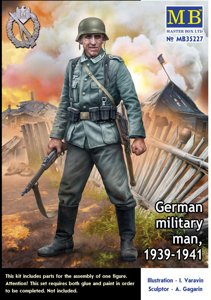 Master Box Ltd 1/35 German Military Man, 1939-1941 (MB35227) — New — image 5 of 6