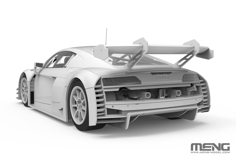 Meng 1/24 Audi R8 LMS GT3 EVO II Absolute Racing (CS-009) — New — image 3 of 17