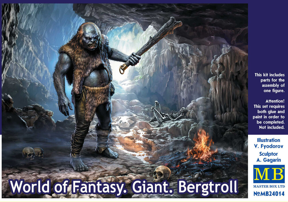 Master Box Ltd 1/24 World of Fantasy. Giant. Bergtroll (MB24014) — New — image 4 of 5