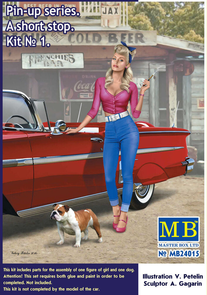 Master Box Ltd 1/24 Pin Up Series Kit No 1 (MB24015) — New — image 4 of 5
