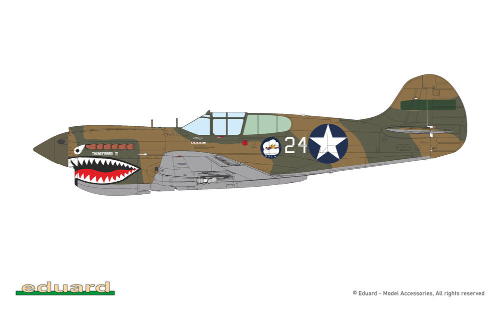 Eduard 1/48 P-40K Warhawk Short Tail ProfiPACK (82243) — New — 1/48 Scale, Aircraft, P-40 Warhawk — image 15 of 17