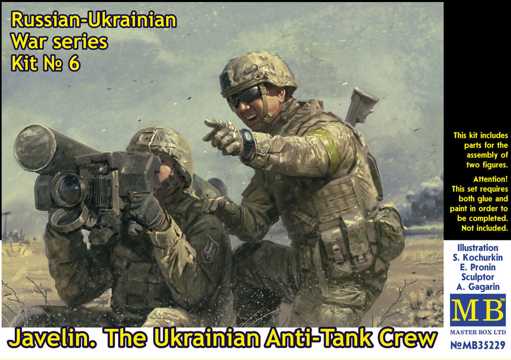 Master Box 1/35 № 6 Javelin. Ukrainian Anti-Tank Crew (MB35229) — New — image 6 of 6