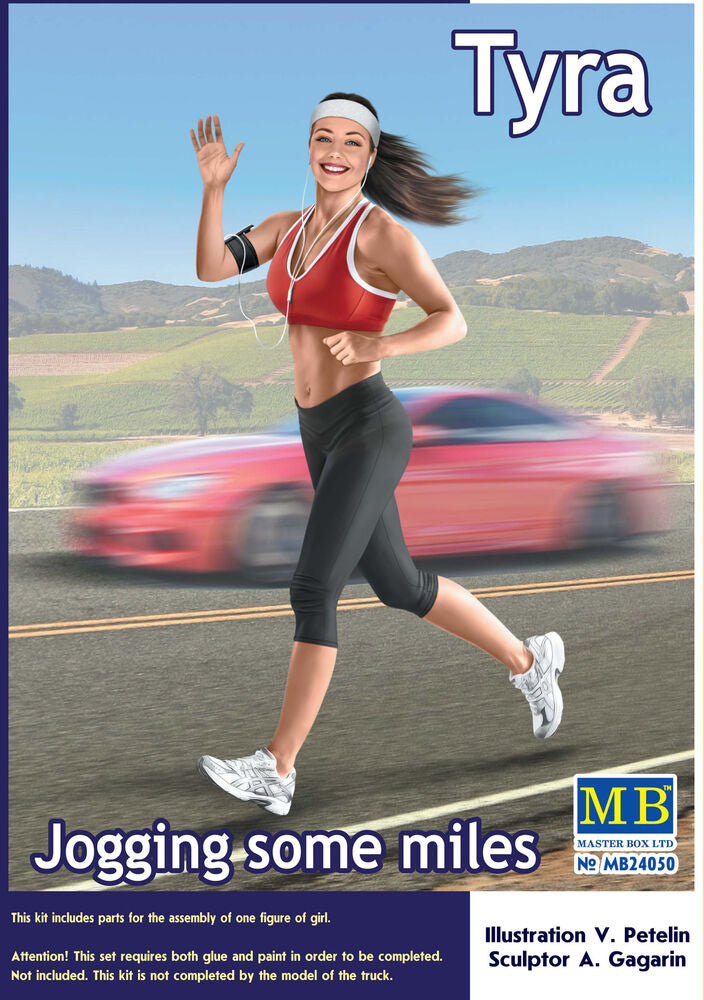 Master Box Ltd 1/24 Dangerous Curves Jogging miles. Tyra (MB24050) — New — image 4 of 5