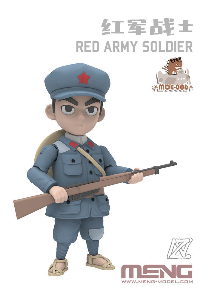Meng Cartoon Style Red Army Soldier (MOE-006) — New — image 7 of 8