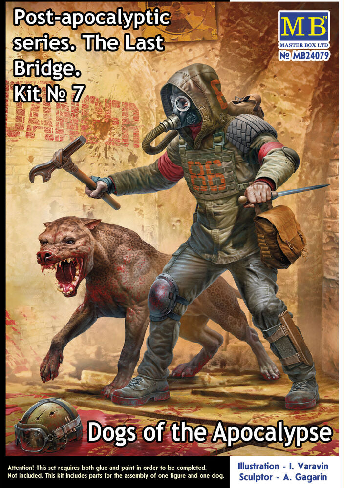 Master Box 1/24 Post-apocalyptic Bridge Dogs of Apocalypse (MB24079) — New — image 6 of 8