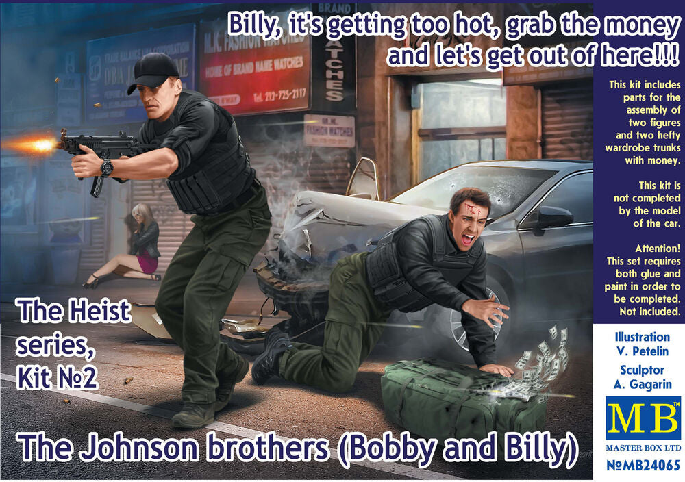 Master Box 1/24 Johnson Billy grab the money & let's get out (MB24065) — New — image 7 of 8