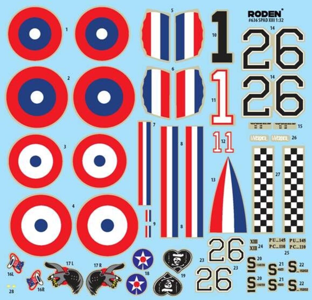 Roden 1/32 SPAD XIII c.1 Late (636) — New — image 6 of 7