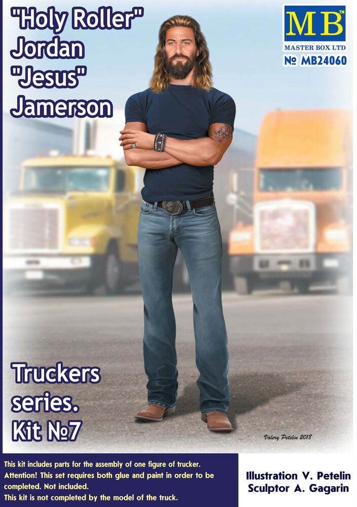 Master Box 1/24 Truck #7 Holy Roller Jordan "Jesus" Jamerson (MB24060) — New — image 4 of 5