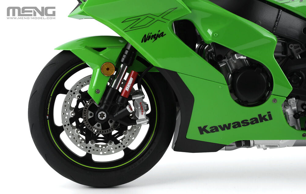 Meng 1/9 Kawasaki Ninja ZX-10RR Pre-Coloured Edition (MT-008s) — New — image 25 of 26