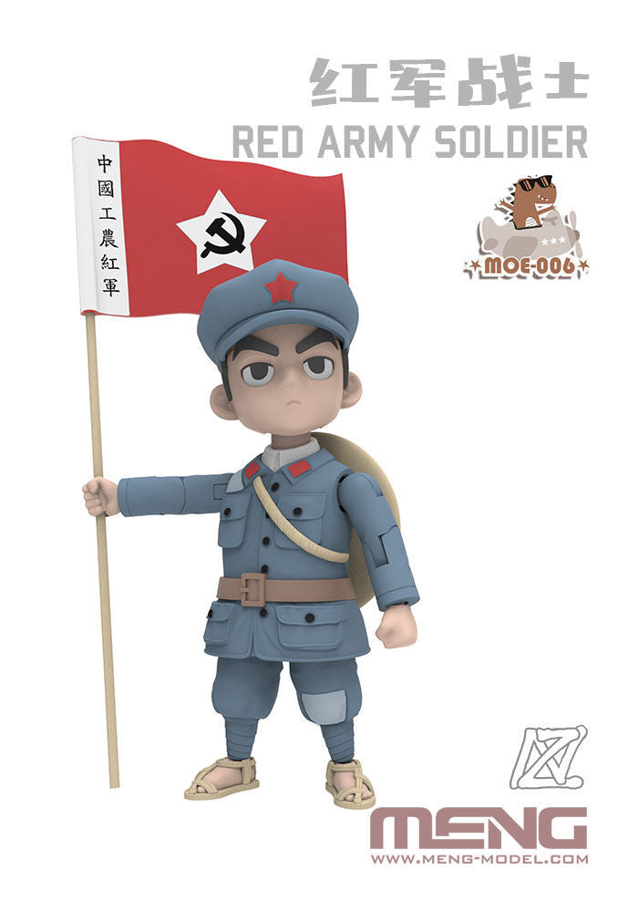 Meng Cartoon Style Red Army Soldier (MOE-006) — New — image 6 of 8