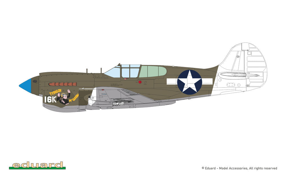 Eduard 1/48 P-40K Warhawk Short Tail ProfiPACK (82243) — New — 1/48 Scale, Aircraft, P-40 Warhawk — image 12 of 17