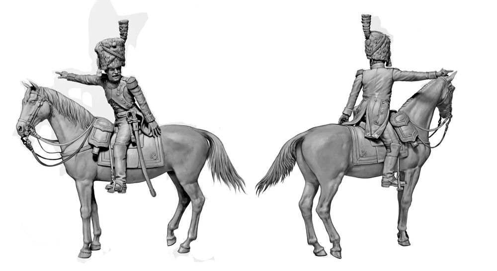 Master Box 1/32 The Old Guard Officer Napoleonic Wars (MB32025) — New — image 5 of 5