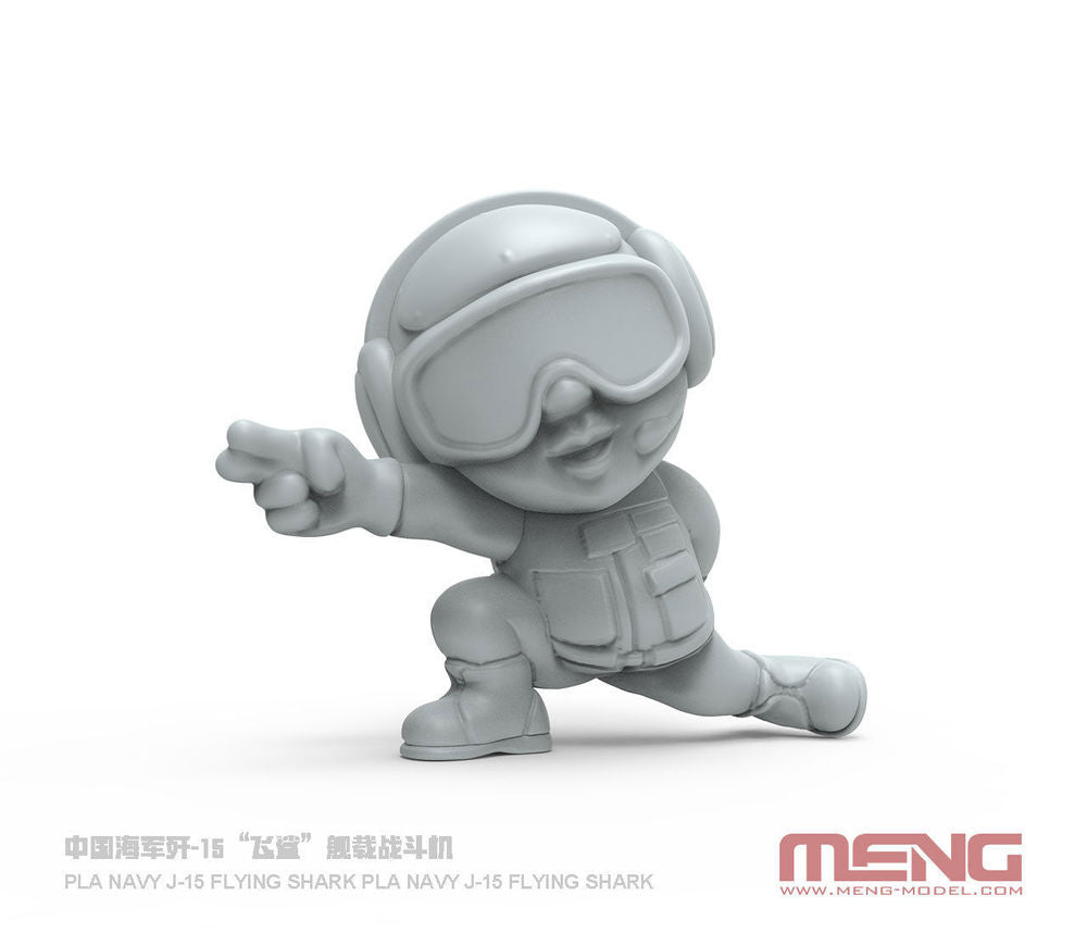 Meng PLA Navy J-15 Flying Shark Carrier-Based Fighter (mPLANE-008) — New — Cartoon Style, m-PLANE — image 7 of 7