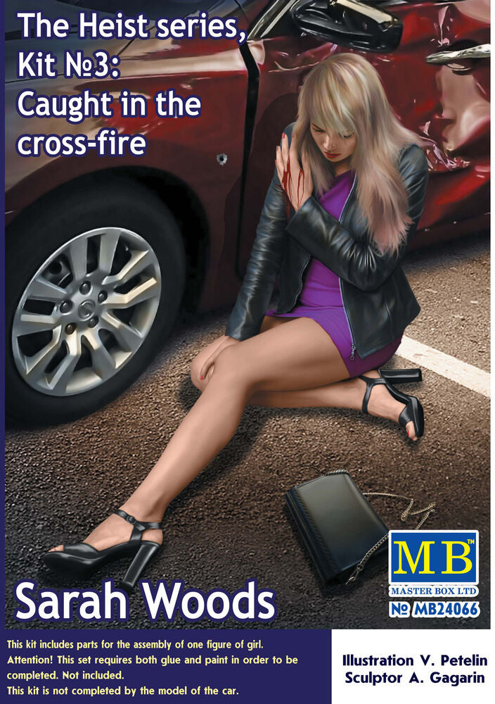 Master Box 1/24 Sarah Woods Caught in Crossfire Heist No.3 (MB24066) — New — image 5 of 6