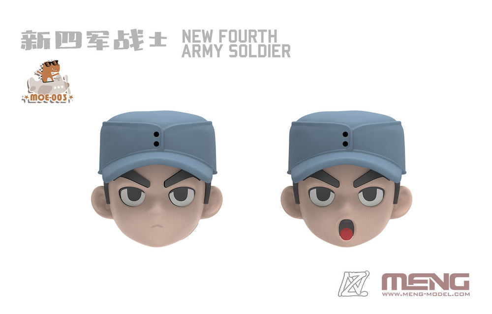 Meng New Fourth Army Soldier (moe-003) — Cartoon Style — image 6 of 11
