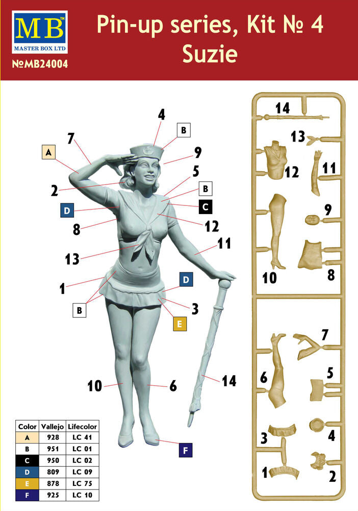 Master Box Ltd 1/24 Pin Up Series Kit No 4 (MB24004) — New — image 5 of 5