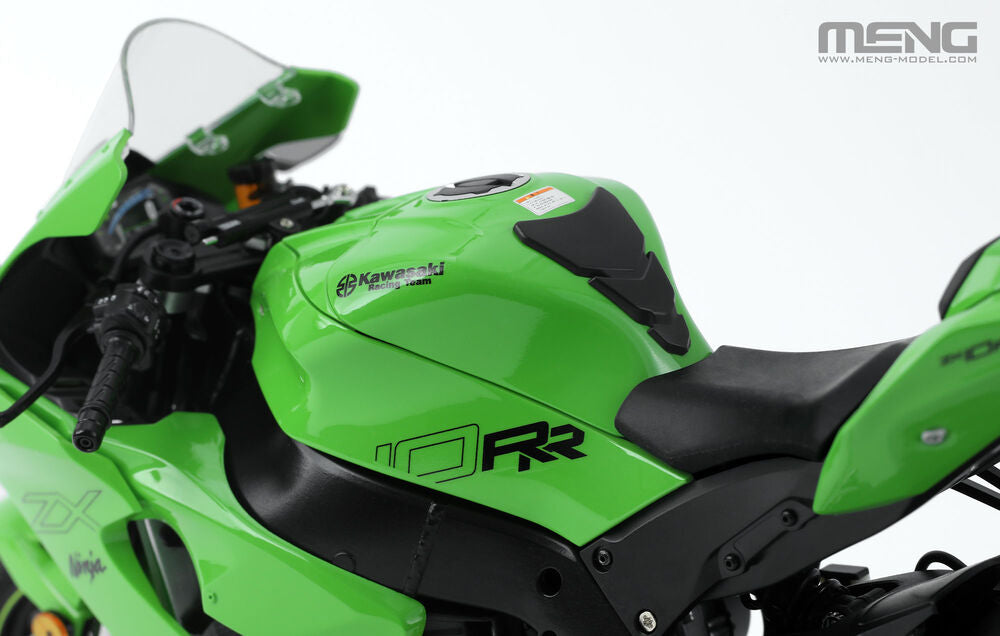 Meng 1/9 Kawasaki Ninja ZX-10RR Pre-Coloured Edition (MT-008s) — New — image 24 of 26