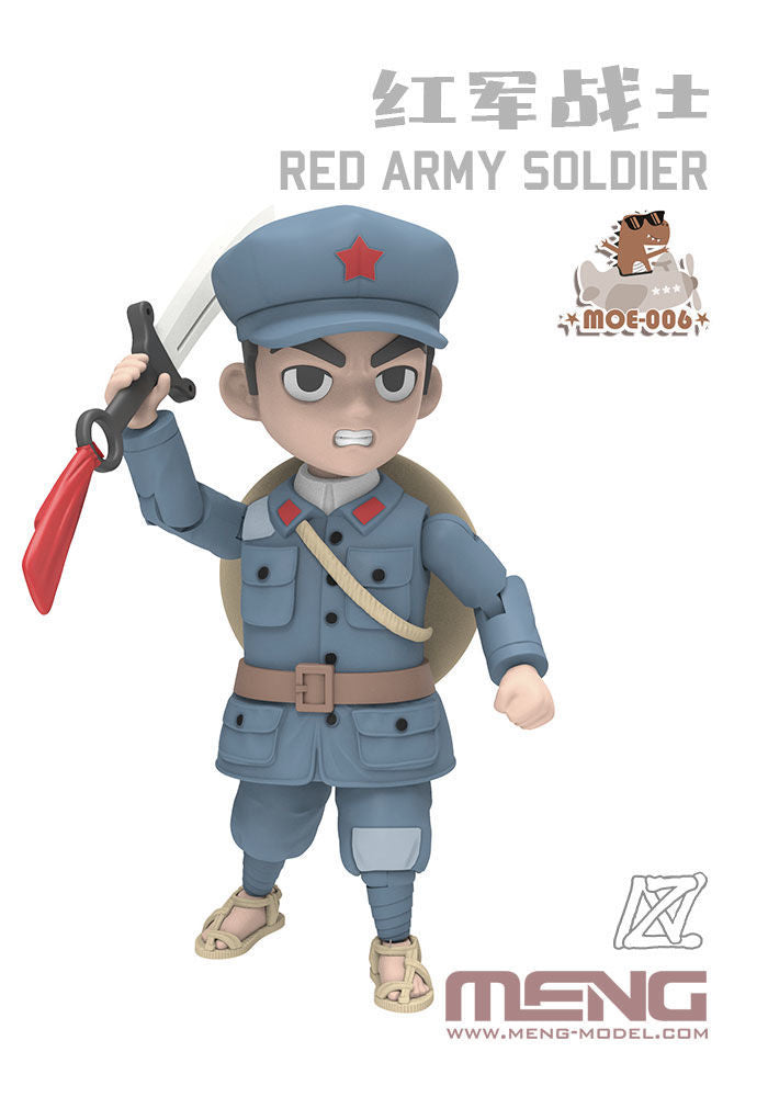 Meng Cartoon Style Red Army Soldier (MOE-006) — New — image 8 of 8