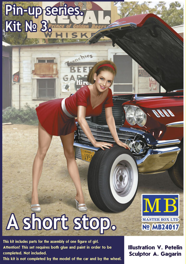 Master Box Ltd 1/24 Pin Up Series Kit No 3 (MB24017) — New — image 4 of 5