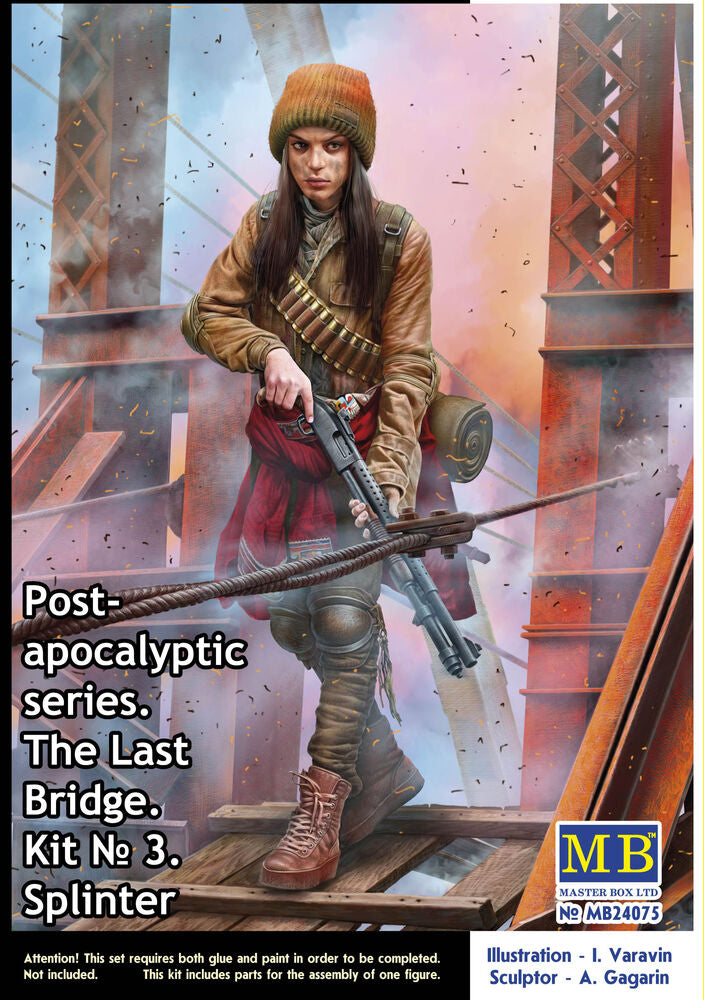 Master Box 1/24 Post-Apoca The Last Bridge No 3 Splinter (MB24075) — New — image 3 of 4