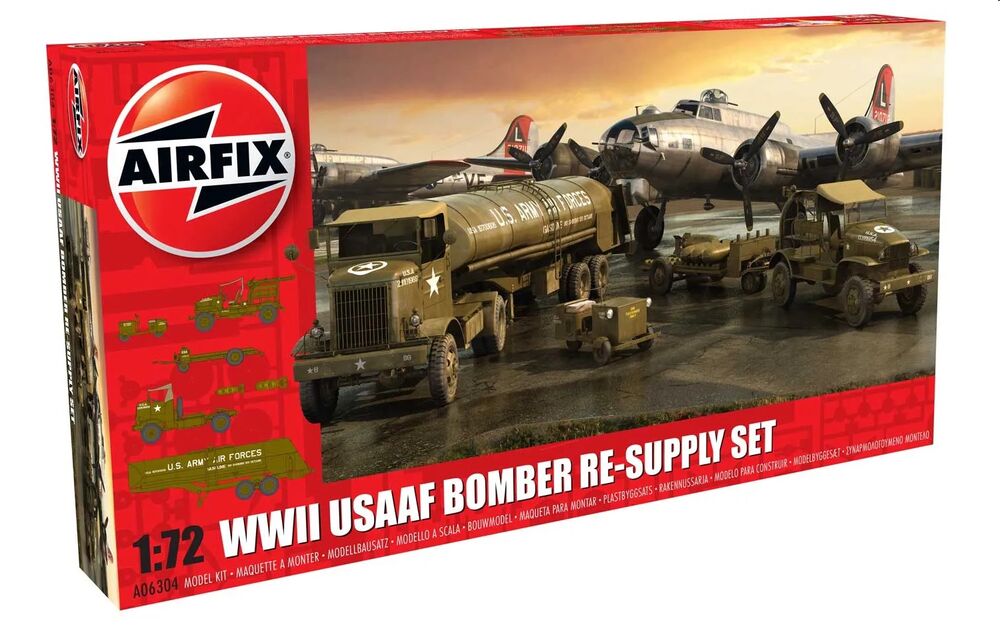 Airfix 1/72 WWII USAAF Bomber Re-Supply Set (A06304) — Preloved — image 4 of 5