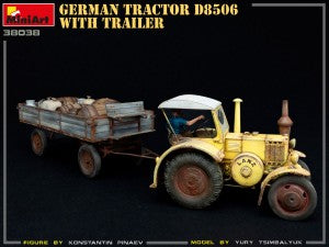 MiniArt 1/35 German Tractor D8506 with trailer (38038)