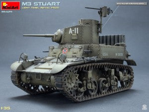 MiniArt 1/35 M3 Stuart Light Tank. Initial Prod. (35425)
